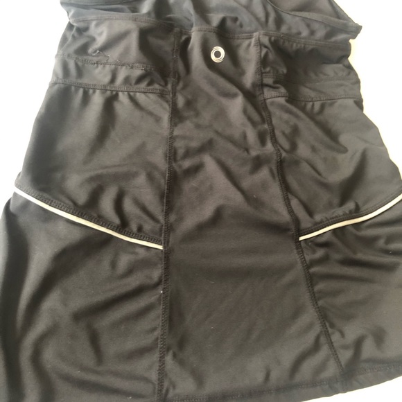 Long Black Pure and Simple Athletic Tank - Picture 5 of 7